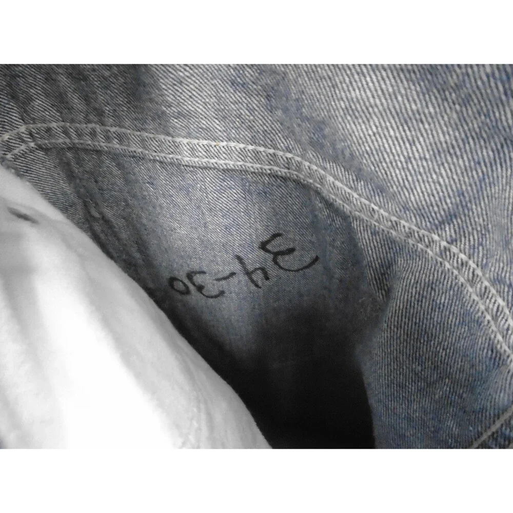 Vintage Levi's 517 1980's ORANGE TAB Men Bootcut Blue Jeans 34 (32x30) MADE USA - Picture 15 of 16